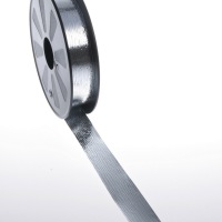 Metallic-Band silber - 25 mm Breite auf 68 m Rolle -...