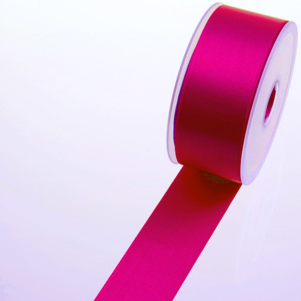 Satinband pink - 38 mm Breite auf 25 m Rolle - 43138 210-R