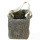 Zementtopf in Strick-Optik mit Griffband - ca. 12cm - 705021-71
