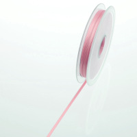 Satinband rosa - 3 mm Breite auf 50 m Rolle - 43103 203-R