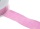 Dekoband mit Drahtkante - 2-farbig gewebt - 40mm - 20m - col. 134 pink-wei&szlig; - 3679-40-20-134