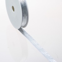 Silberband - 10 mm Breite auf 50 m Rolle - 50018 10 10