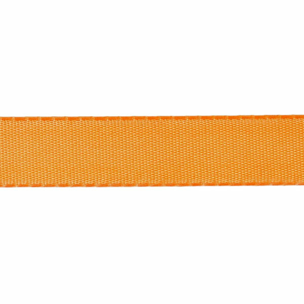 Taftband ohne Draht - orange - 8 mm - Rolle 50 m - 8391 35-R 008
