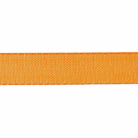 Taftband ohne Draht - orange - 8 mm - Rolle 50 m - 8391...