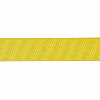 Taftband ohne Draht - zitronen gelb - 15 mm - Rolle 50 m...