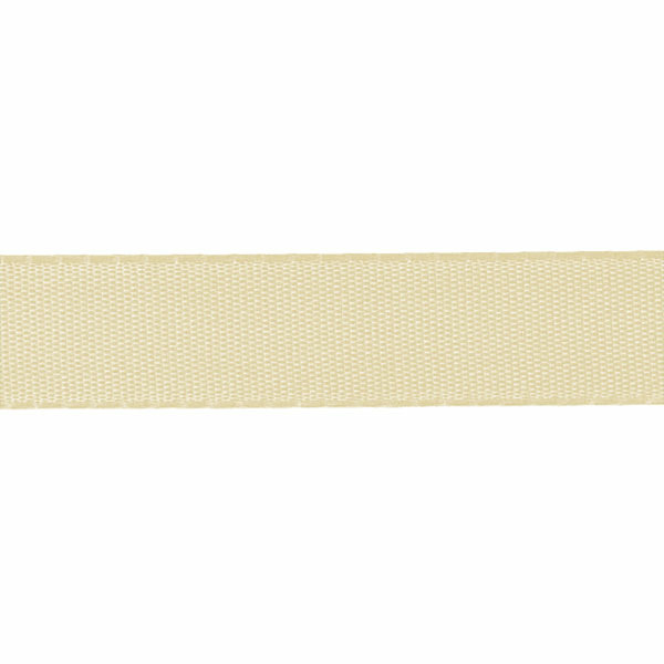 Taftband ohne Draht - beige - 15 mm - Rolle 50 m - 8391 22-R 015