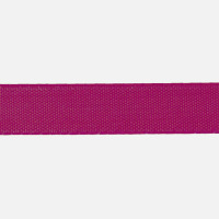 Taftband ohne Draht - dunkel pink - 15 mm - Rolle 50 m -...
