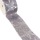 Leinenstrukturband mit Silberfoliendruck &quot;Mega Stars&quot; ca. 65mm Breite - 10m L&auml;nge - col. 01 Grau-Silber - 67802-65-10-01