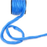 Wolle auf Rolle Wollkordel - blau - 10 mm - 9 m - 3600 014