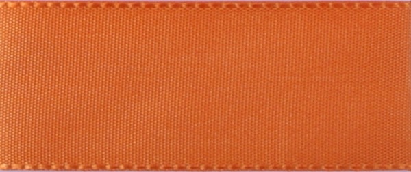 Taftband mit Seidenglanz ohne Draht - orange - 25mm 50m - 53703-25-25
