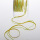 Paillettenschnur Bicolour gelb - 5 mm breit - Rolle 10 Meter - 22002-5-10-20