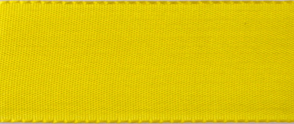 Taftband mit Seidenglanz ohne Draht - gelb - 8mm 50m - 53703-8-15