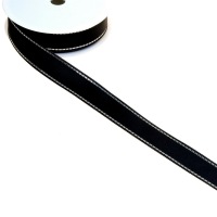 Trauerband - schwarz - 25 mm - 25 m - 40858 25