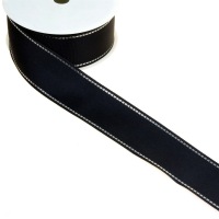 Trauerband - schwarz - 40 mm - 25 m - 40858 40