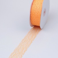 Mesch Tischband orange - 40 mm breit - Rolle 25 m -...